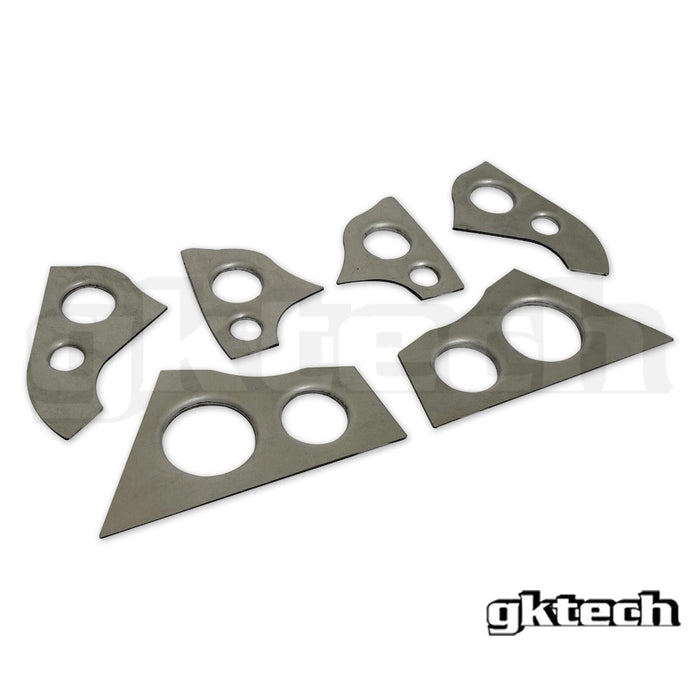 GKTech - S13 240SX REAR LCA WELD IN REINFORCEMENT - S13X-RRLC