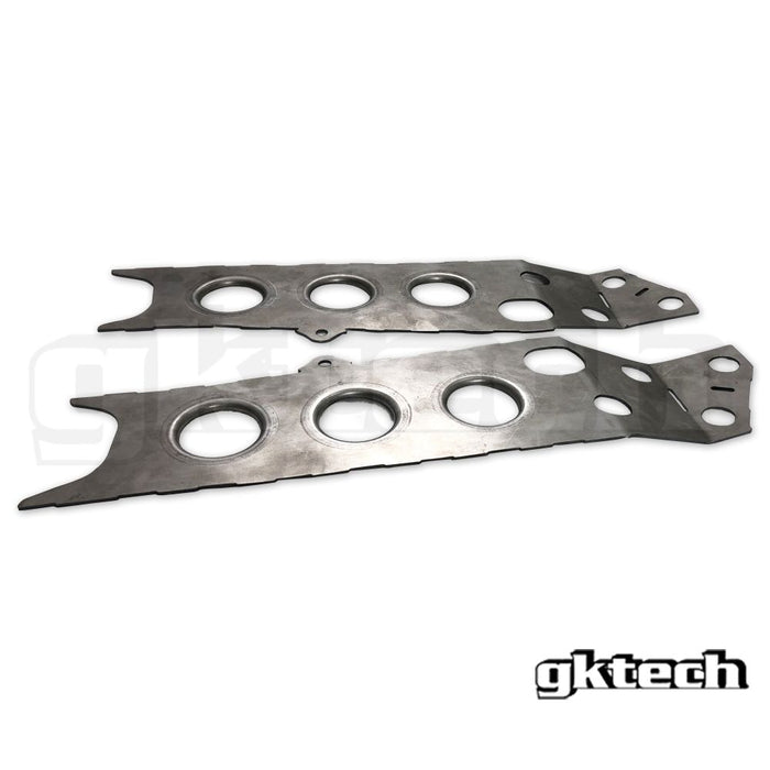 GKTech - S14 240SX K-FRAME/TENSION MOUNT WELD IN REINFORCEMENT PLATES (S145-KFRM)