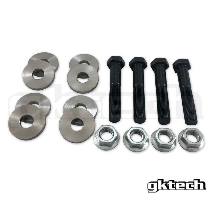 GKTech - S13 240SX/R32 ECCENTRIC LOCKOUT KIT (NON HICAS EQUIPPED CARS) (S134-BOLT)