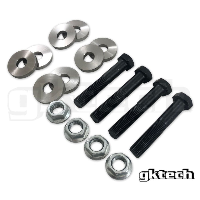 GKTech - S13 240SX/R32 ECCENTRIC LOCKOUT KIT (NON HICAS EQUIPPED CARS) (S134-BOLT)