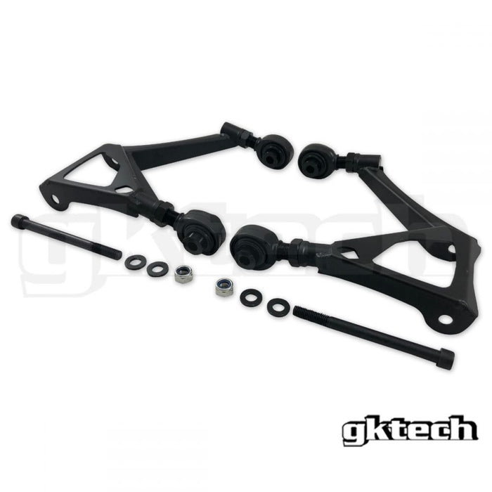 GKTech - R33/R34 SKYLINE FRONT UPPER CAMBER ARMS (FUCA'S) (R33X-FUCA)