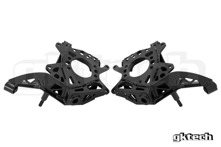 GKTech - 240SX/SKYLINE/Z32 REAR KNUCKLES WITH ALL NEW KINEMATICS (REAR-KNCK)