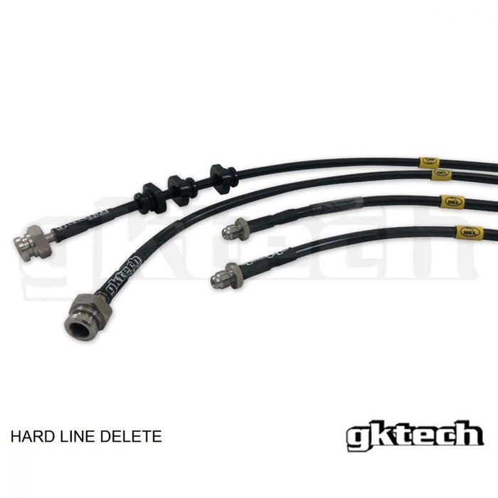 GKTech - R32 GTS-T SKYLINE BRAIDED BRAKE LINES (FRONT & REAR SET) (S13X-BRKE)