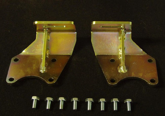 Xcessive Manufacturing - S14 to JZ Motor Mount Brackets (N-S-JZ-S14-MMB)