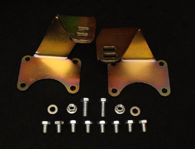 Xcessive Manufacturing - VH to 240SX (S) chassis motor mount brackets RHD (N-VH-240-MMB-RHD)