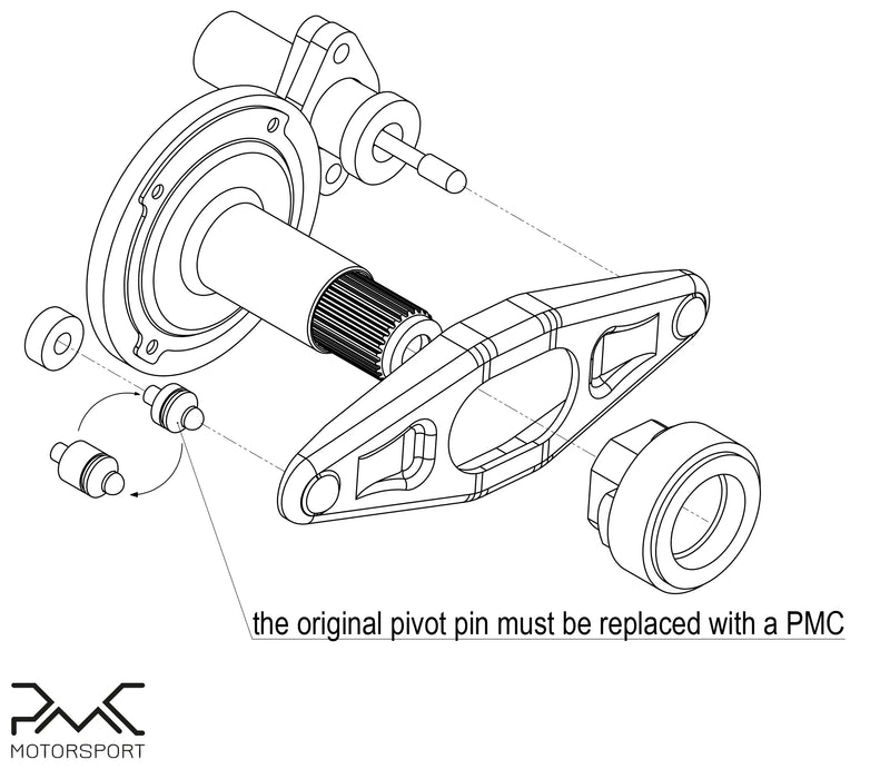 PMC Motorsport - Flywheel Nissan RB - BMW M50 S50 M52 S52 M54 S54 M57 - 240MM (K0M50-240-RB)